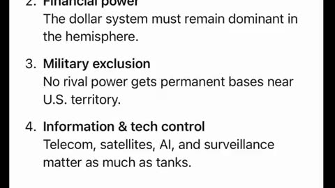 The Monroe Doctrine and The NWO