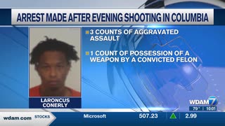 Laroncus Conerly arrested in connection to shooting in Columbia