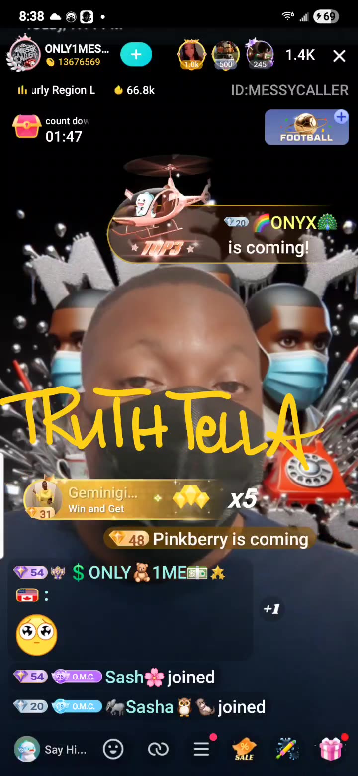 MESSY CALLER READS MOMMA ACE FOR FILTH IN HIS FRIDAY NIGHT MESSY SHOW