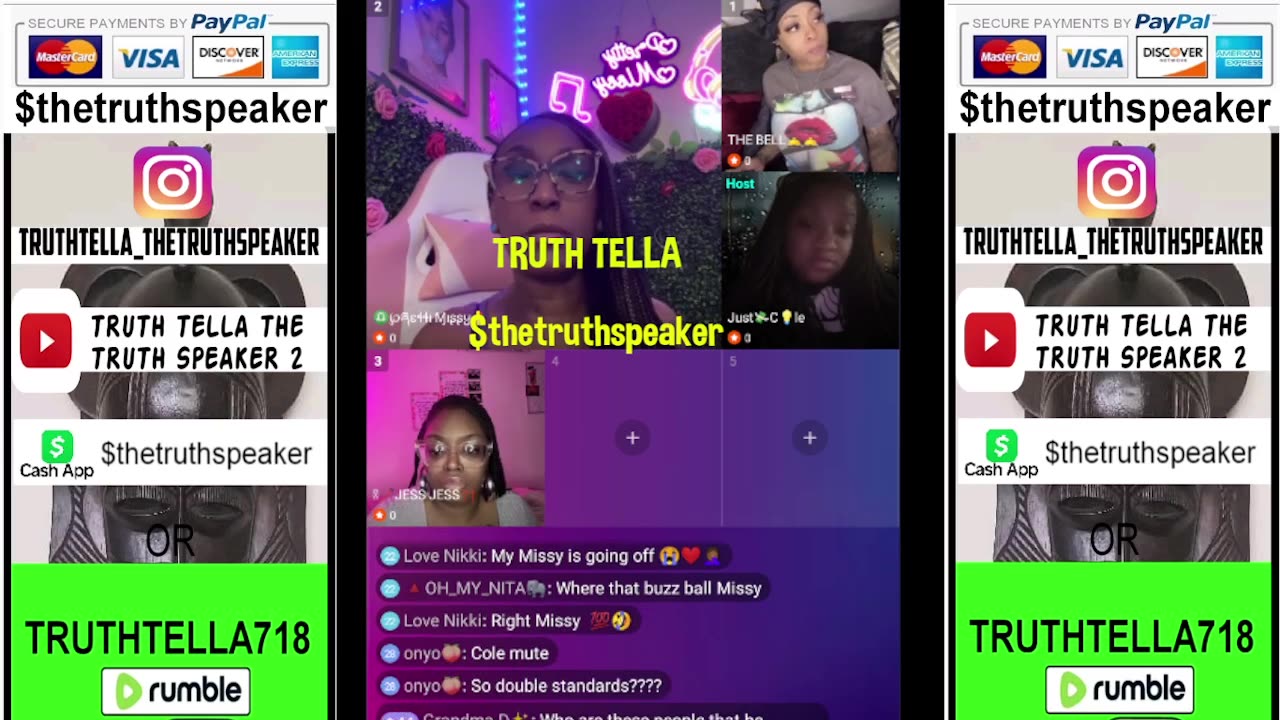 THE NEW ROUND TABLE WITH PETTY THE BELL, PRETTI MISSY, JESSY & COLE