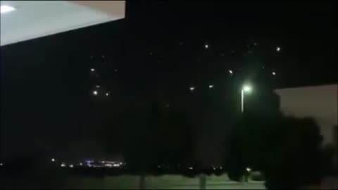 Une flotte d'OVNI à San Bernardino