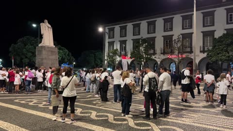 LIVE: Caminhada Solidaria contra o Cancro da Mama Ponta Delgada, São Miguel Açores - 24.10.2025