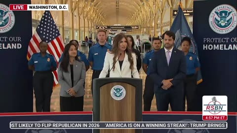 WATCH: "TSA will no longer require travelers to remove their shoes" - Kristi Noem. - 7/8/2025
