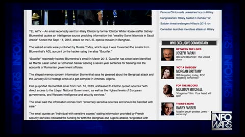 BUSTED! Hillary Caught Using Alias, Fake Emails To Plan Benghazi