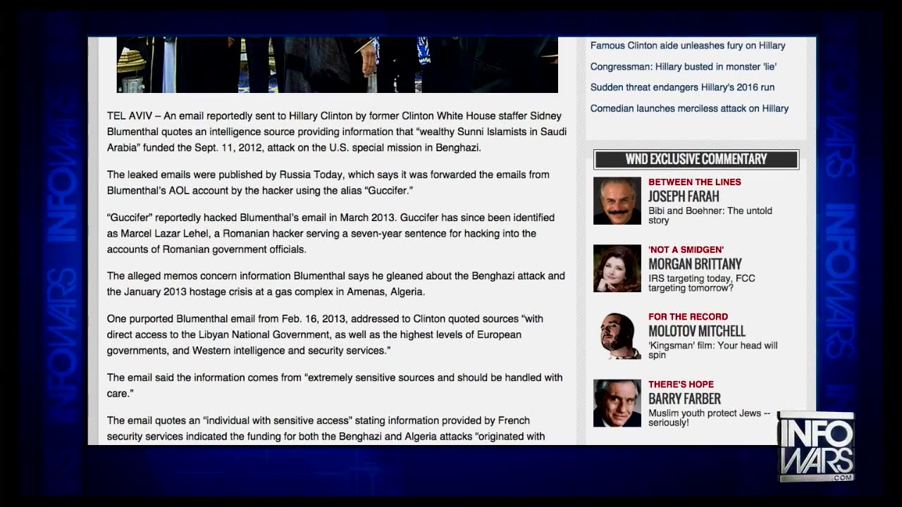 BUSTED! Hillary Caught Using Alias, Fake Emails To Plan Benghazi