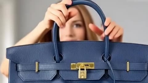 HERMÈS Birkin 40 Blue Roy – Vachette Ardennes with Gold Hardware