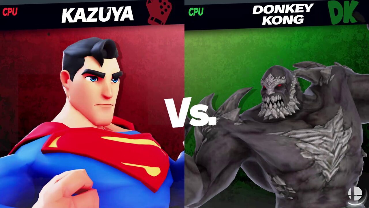 Superman (Kazuya) vs Doomsday (DK) - SSBU Quickie -By Xecho88