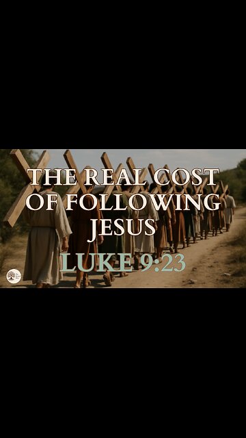 The Real Cost of Following Jesus Luke 9:23