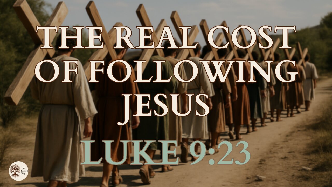 The Real Cost of Following Jesus Luke 9:23