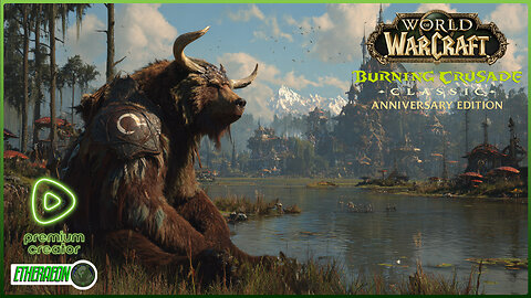 🔴LIVE - WARCRAFT CLASSIC TBC - LEVEL 64 DRUID TANK