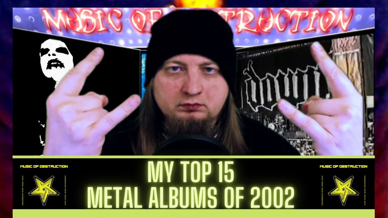 ⚡My Top 15 Metal Albums Of 2002⚡