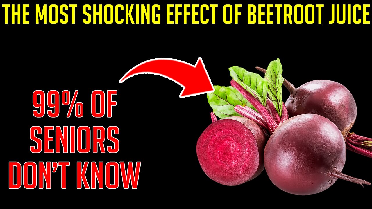 💪 Seniors 1 Cup of Beet Juice Every Morning Can Transform Your Health! 🥤 Purefit Living