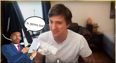 Lowtiergod crashes out & threatens to sue ⁨@TheMainManSWE⁩ over him critiquing his Tekken Replays.