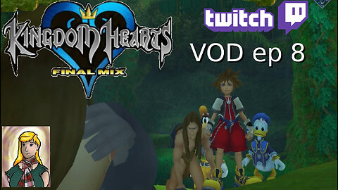Kingdom Hearts stream -Twitch VOD ep8 Finishing the Jungle