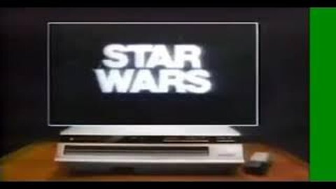 Star Wars on RCA Video Disc Player TV Commercial from 1982