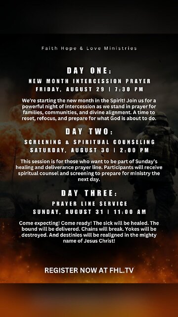 The War Room Encounter: Register Now!