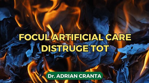 Focul artificial care distruge tot