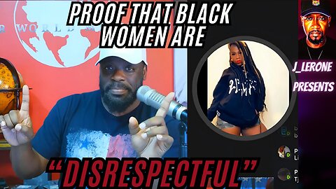 Black Female Luvly Brown Challenges Tommy Sotomayor On His Thoughts About Black Women