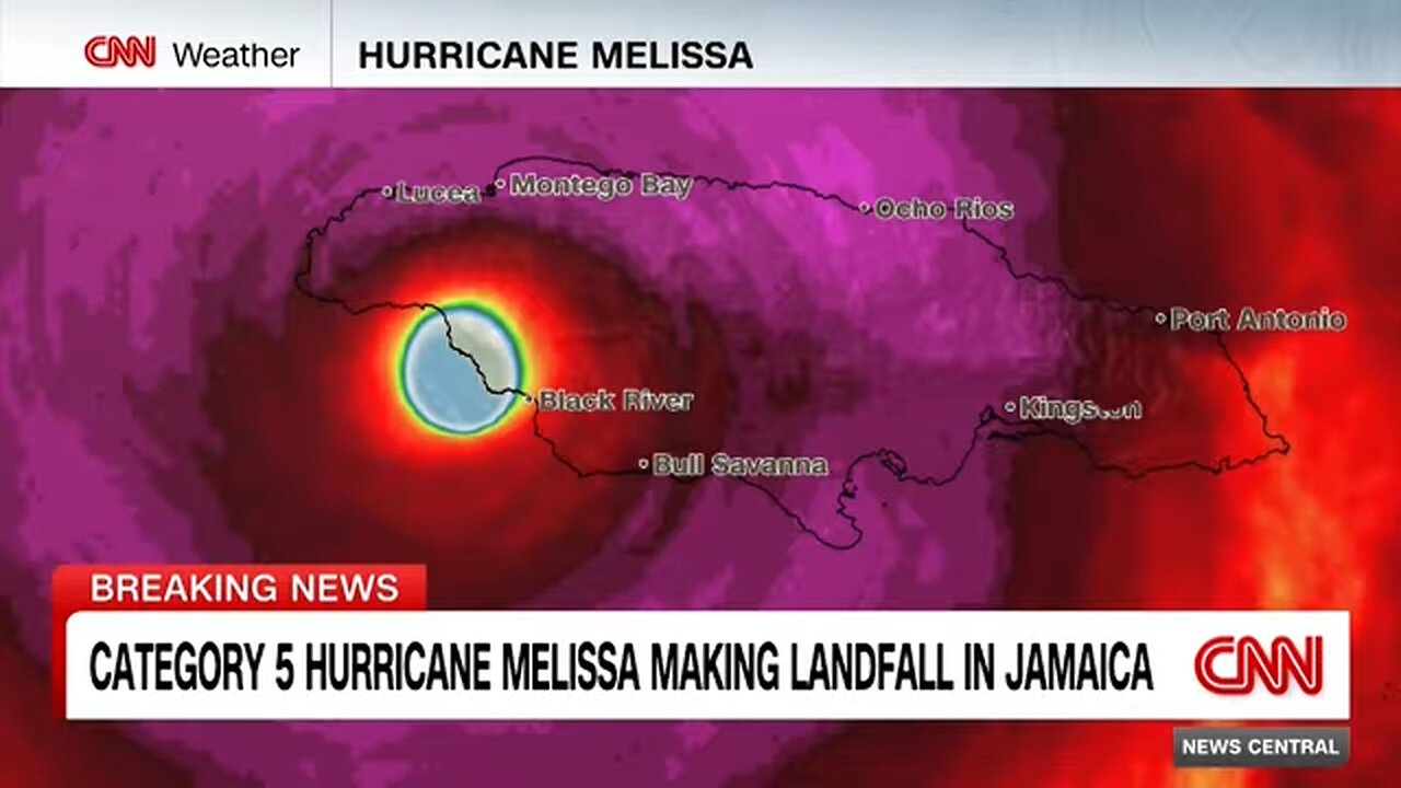 Category 5 Hurricane Melissa makes devastating landfall in Jamaica