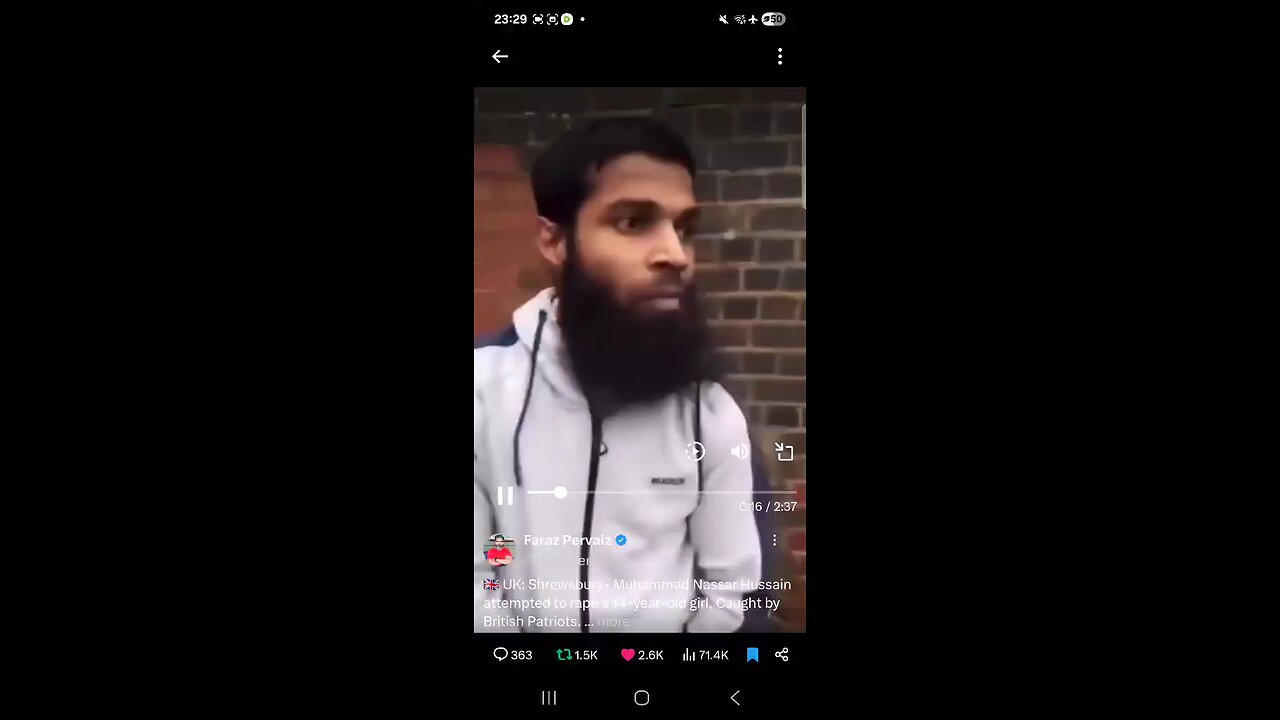UK in Shrewsbury Muhammad Hussain attempted to meet 14 y girl