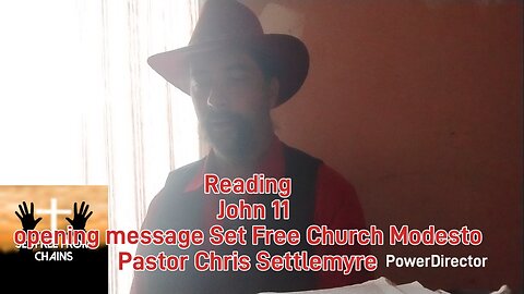 John 11 opening message Set Free Church Modesto Pastor Chris Settlemyre #theoutlawpreacher
