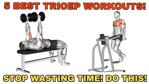 STOP Doing the Wrong Tricep Exercises! (Try These 5 Instead)