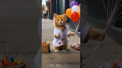 Poor Cat Having Only White Rice for Lunch Was Laughed at by Friends