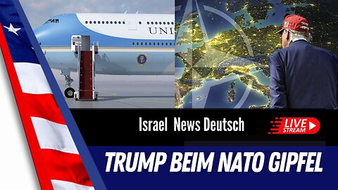 LIVE - Präsident Trump beo Nato-Gipfel im den Haag.