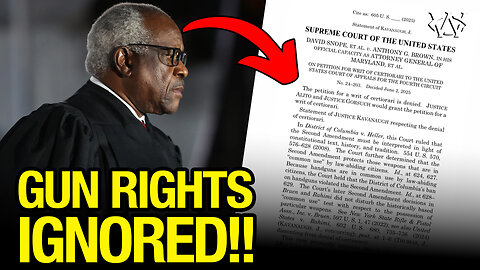 Supreme Court SNUBS Gun Rights for AR-15s!