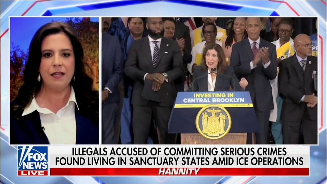 Rep Elise Stefanik: Gov Hochul Puts Illegal Aliens First