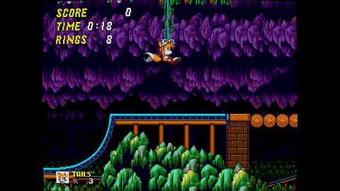 Sonic the Hedgehog 2 (1992) Part 6 - Mystic Cave Zone