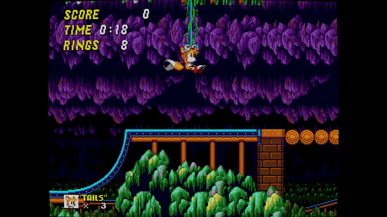 Sonic the Hedgehog 2 (1992) Part 6 - Mystic Cave Zone