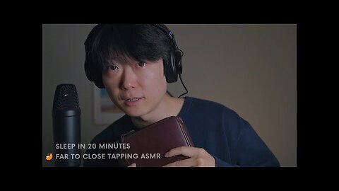 ASMR Far to Close, You'll Sleep to This Tapping Triggers Instantly (ENGLISH Subtitles)