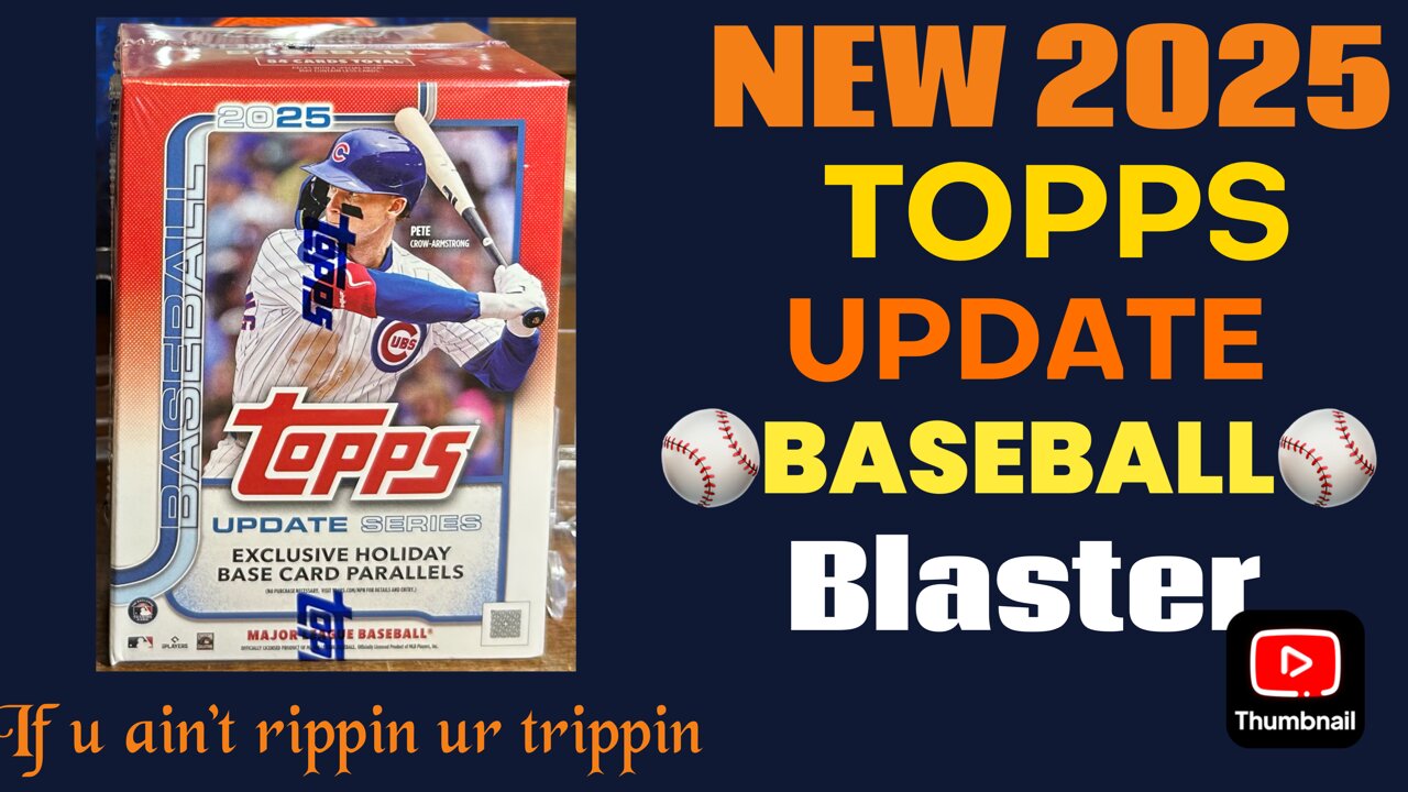 New 2025 #Topps Update #blasterbox #packopening #toppsupdate #newrelease #baseballcards
