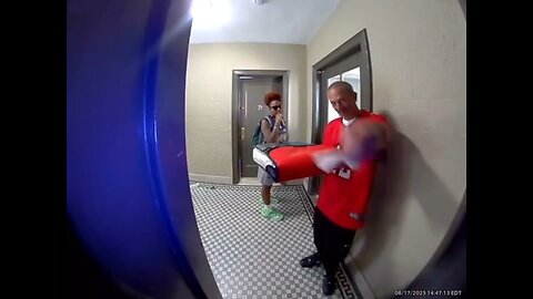 Totally Psychotic Woman Starts Taking Photos Of Doordash Delivery Man, Assaults Him For No Reason