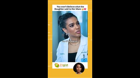 You won’t Believe what the Daughter said to Her Mom 😳💔