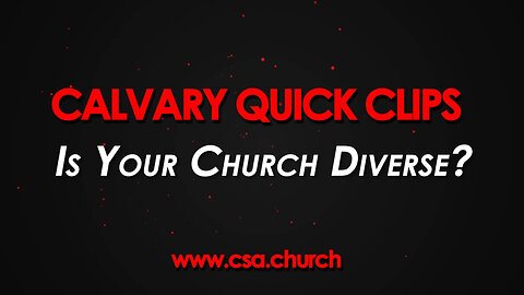 Is Your Church Diverse?