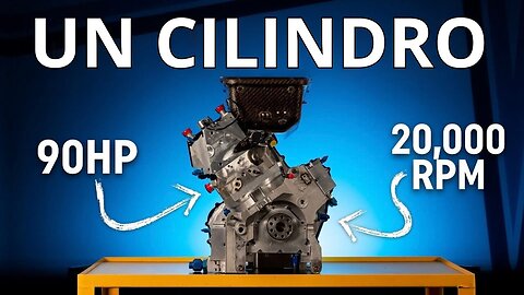 Motor F1 de 1 cilindro a 20,000 RPM | Exclusiva de DriveTribe ES