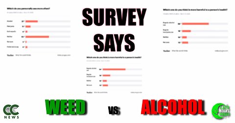 More People Say Alcohol Is Worse Than Weed — And the Stats Might Shock You 🍷🚬