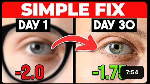 #1 Deficiency Behind POOR EYESIGHT