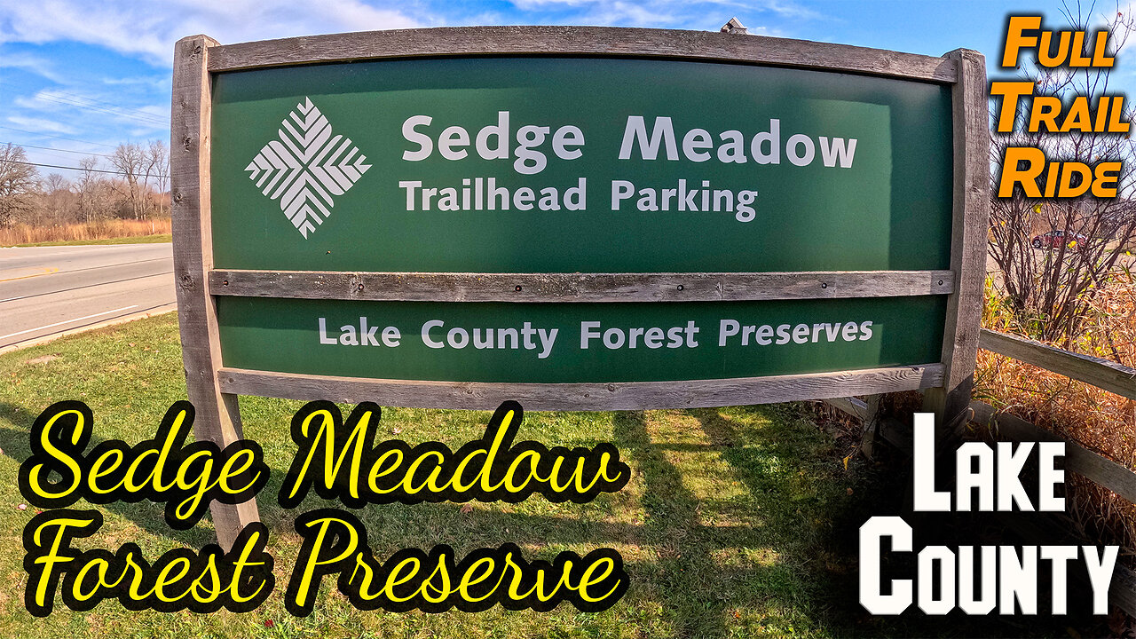 Sedge Meadow Forest Preserve: All Trails - Round Trip - November 2024
