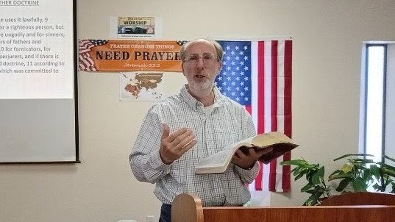 1 Timothy 1:1-11 (Teach No Other Doctrine, part 1)