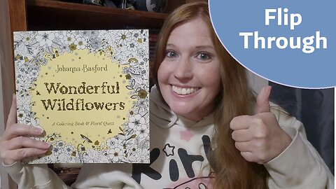 Just Released! Johanna Basford Wonderful Wildflowers 🌼 Full Flip Through (New Coloring Book!)
