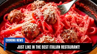 Just like in the best Italian restaurant! This pasta disappears in a minute!🔥