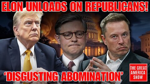 Elon has MASSIVE FALLING OUT with Trump and GOP!