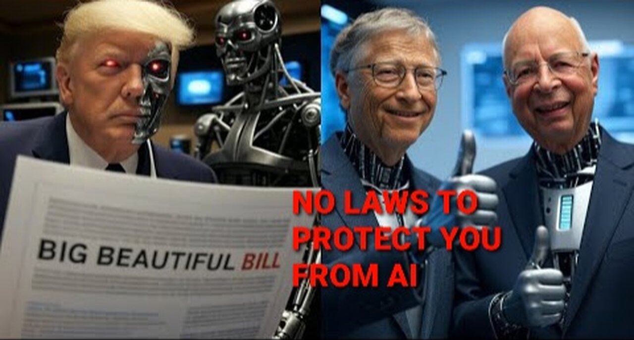 WARNING! Trump’s AI Digital Beast System Tyranny Hidden in Big Beautiful Bill 5-23-2025