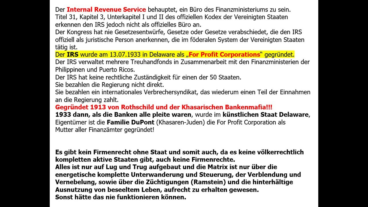 Danke Roland & hier für die, die lieber hören statt lesen wollen!