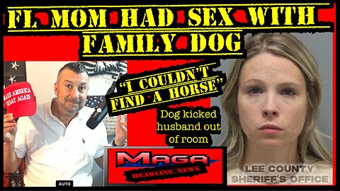 Mom has Sex with Family DOG WTF. Arrested and sentenced !