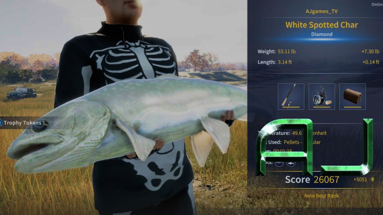 Call of the Wild The Angler - White Spotted Char