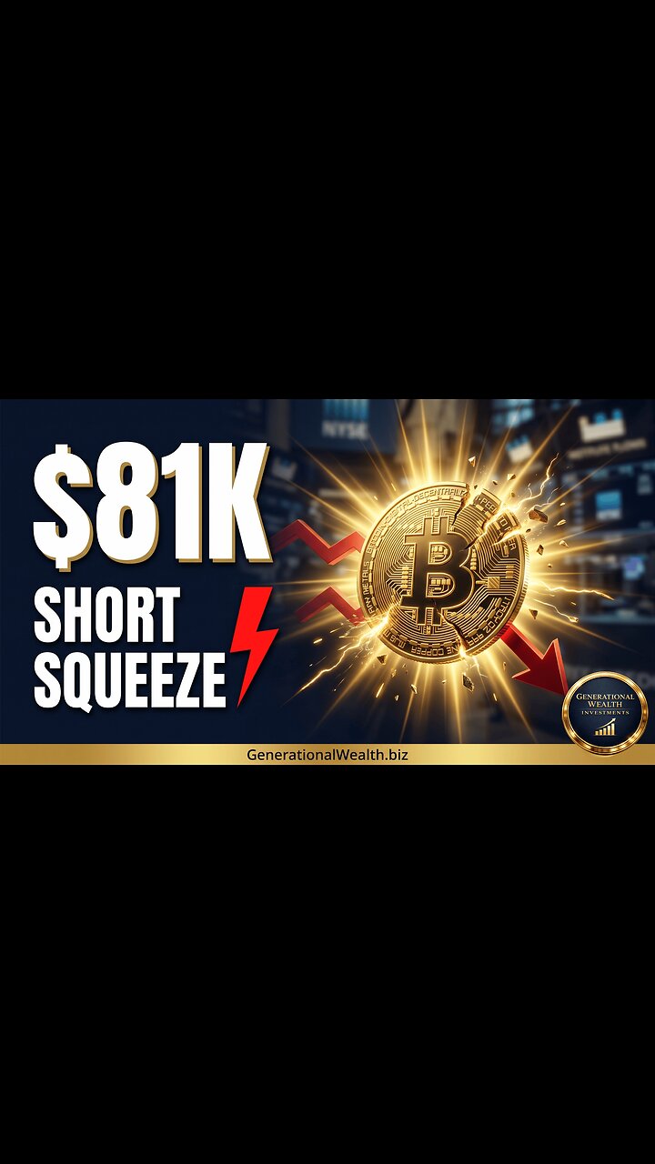Bitcoin BLASTS Past $81K — Short Squeeze, ETF Inflows & Stablecoin Law EXPLAINED